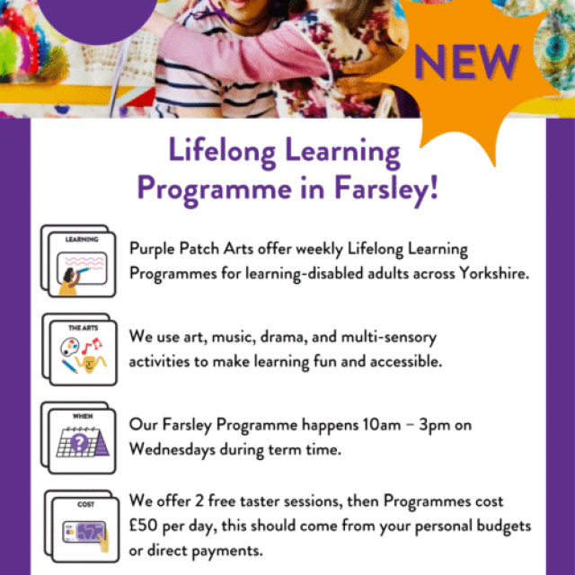 Lifelong Learning Programme launching in Farsley (LS28)